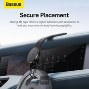 Baseus C02 Pro Series Magnetic Wireless Charging Car Mount Cluster Black