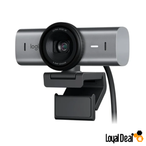 Logitech MX Brio UHD 4K Webcam with AI Image Enhancement & Dual Beamforming Mics